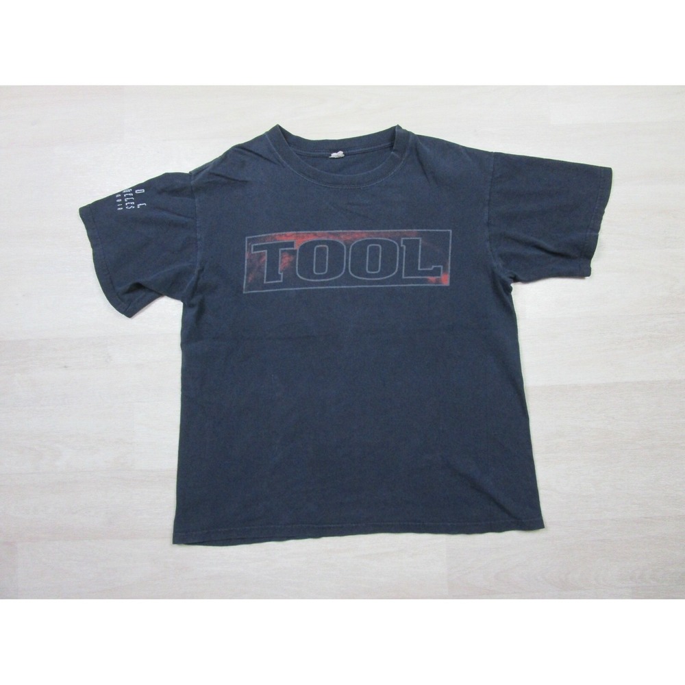 Vintage Y2K Tool Tour T Shirt Men's (M) Godhead 10,000 Days Graphic Tri-Head Art